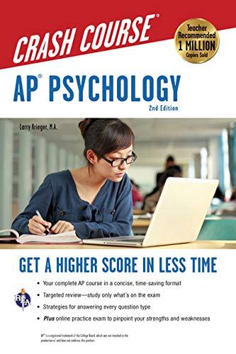 AP® Psychology Crash Course. 2nd Ed.. Book + Online (Advanced Placement (AP) Crash Course)