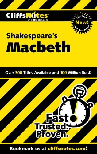 CliffsNotes on Shakespeare's Macbeth (Cliffsnotes Literature Guides)