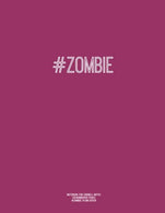 Notebook for Cornell Notes. 120 Numbered Pages. #ZOMBIE. Plum Cover: For Taking Cornell Notes. Personal Index. 8.5"x11". Hashtag Series. G