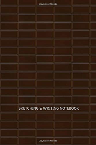 Sketching And Writing Notebook: Dual Alternate Lined and Blank Pages