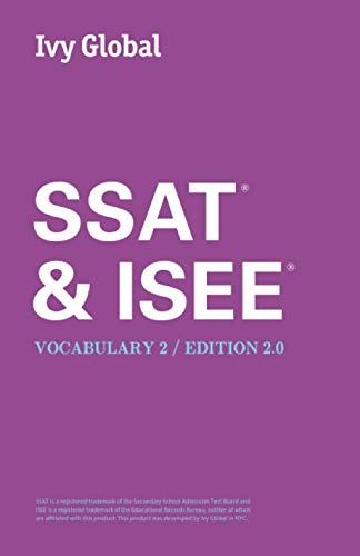 SSAT & ISEE Vocabulary 2. Edition 1