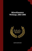Miscellaneous Writings. 1883-1896