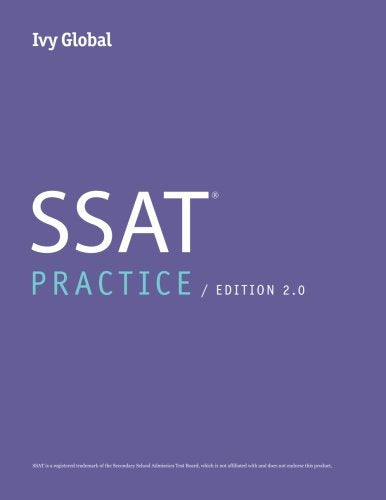Ivy Global SSAT Practice (Prep Book)