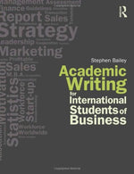 Academic Writing for International Students of Business