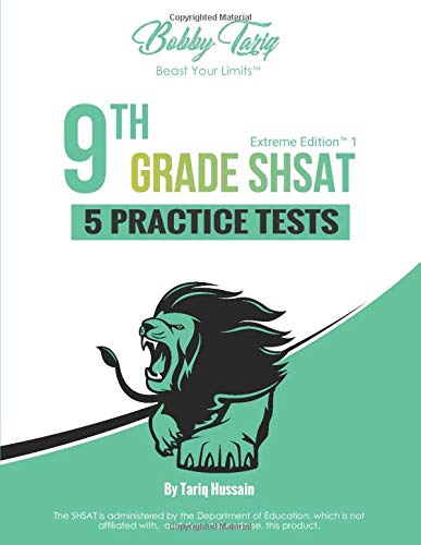 9th GRADE SHSAT: 5 Practice Tests | Bobby Tariq