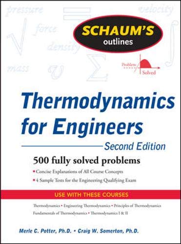 Schaum's Outline of Thermodynamics for Engineers. 2ed (Schaum's Outline Series)