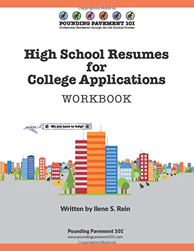 High School Resumes for College Applications: Pounding Pavement 101