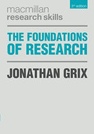 The Foundations of Research (Macmillan Research Skills)