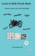 Learn to Ride Puzzle Book: Motorcycle learn to ride puzzle book