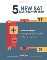 5 New SAT Math Practice Tests Book