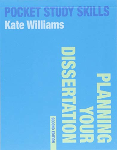 Planning Your Dissertation (Pocket Study Skills)