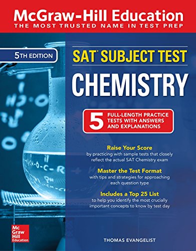 McGraw-Hill Education SAT Subject Test Chemistry. Fifth Edition