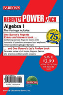 Regents Algebra I Power Pack: Let's Review Algebra I + Regents Exams and Answers: Algebra I (Barron's Regents NY)