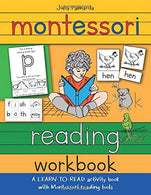 Montessori Reading Workbook: A LEARN TO READ activity book with Montessori reading tools