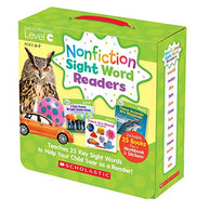 Nonfiction Sight Word Readers Parent Pack Level C: Teaches 25 key Sight Words to Help Your Child Soar as a Reader!