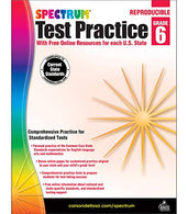Spectrum Test Practice Workbook. Grade 6