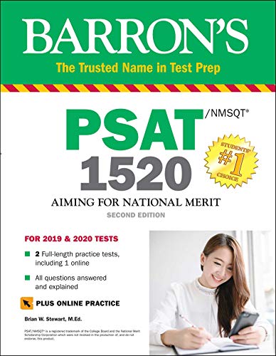 Barron's PSAT/NMSQT 1520 with Online Test (Barron's Test Prep)