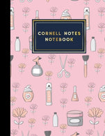 Cornell Notes Notebook: Cornell Note Paper. Cornell Notes Journal. Note Taking Pad. Cute Beauty Shop Cover. 8.5" x 11". 200 pages (Volume