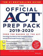 The Official ACT Prep Pack 2019-2020 with 7 Full Practice Tests. (5 in Official ACT Prep Guide + 2 Online)