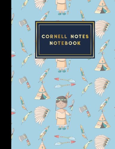 Cornell Notes Notebook: Cornell Method Notebook. Cornell Note Taking System Book. Note Taking Notebook. Cute Cowboys Cover. 8.5" x 11". 20
