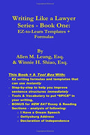 Writing Like a Lawyer Series: Book 1: Easy-to-Learn Writing Templates & Formulas (Volume 1)
