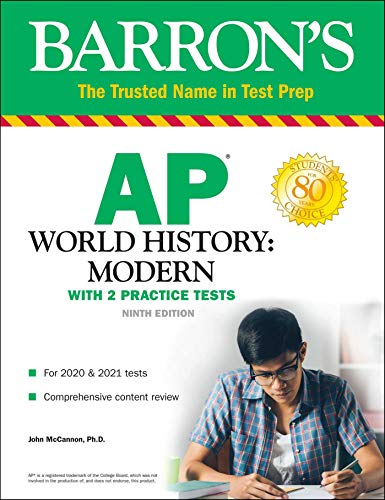 AP World History: Modern: With 2 Practice Tests (Barron's Test Prep)