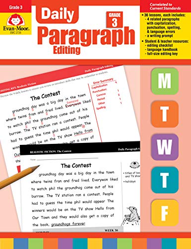 Daily Paragraph Editing. Grade 3