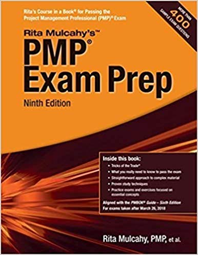 [New Factory Sealed]: Rita Mulcahy's PMP Exam Prep. 2018 ninth Edition (for PMP® Exams Taken after March 26. 2018.). 672 pages. more than 400 sa