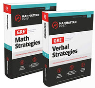 GRE Math & Verbal Strategies Set: Comprehensive Content Review & 6 Online Practice Tests from 99th Percentile Instructors (Manhattan Prep GR