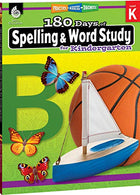 180 Days of Spelling and Word Study: Grade K - Daily Spelling Workbook for Classroom and Home. Cool and Fun Sight Word Practice. Kindergarten ... Cr