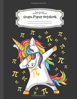 Graph Paper Notebook: I love Pie | Math and Science Composition | Grid Paper Notebook. Quad Ruled. 5 Square Per Inch (5x5) |Square Graph paper pages