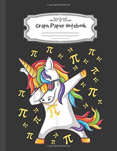 Graph Paper Notebook: I love Pie | Math and Science Composition | Grid Paper Notebook. Quad Ruled. 5 Square Per Inch (5x5) |Square Graph paper pages