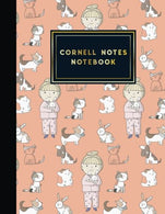 Cornell Notes Notebook: Cornell Journal. Cornell Note Taking System. Note Taking Journal For Women. Cute Veterinary Animals Cover. 8.5" x 11&qu