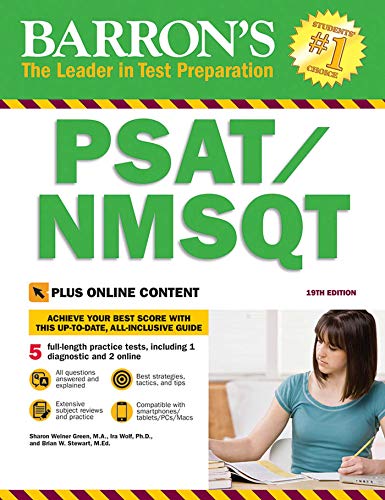Barron's PSAT/NMSQT with Online Tests (Barron's Test Prep)
