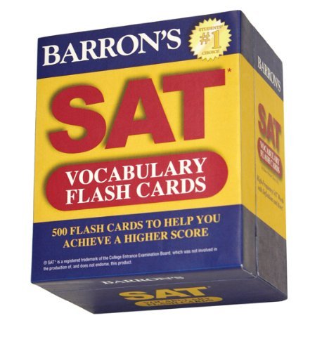 M.A.. Sharon Weiner Green's Barron's SAT Vocabulary Flash Cards Cards