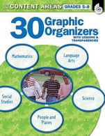 30 Graphic Organizers for the Content Areas Grades 5-8 (Graphic Organizers to Improve Literacy Skills)