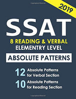 SSAT 8 Reading & Verbal Elementary Level: + 20 hidden rules in verbal (HACKERS) (Volume 1)