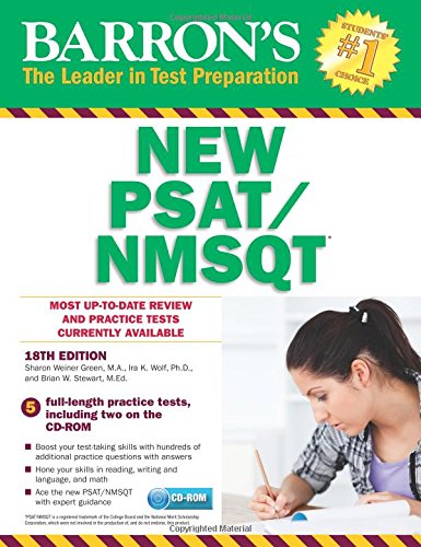 Barron's NEW PSAT/NMSQT with CD-ROM. 18th Edition (Barron's PSAT/NMSQT)