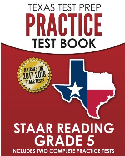 TEXAS TEST PREP Practice Test Book STAAR Reading Grade 5