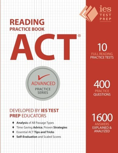 ACT Reading Practice Book (Advanced Practice Series) (Volume 5) by Khalid Khashoggi (2015-04-07)