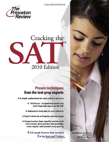 Cracking the SAT. 2010 Edition (College Test Preparation)