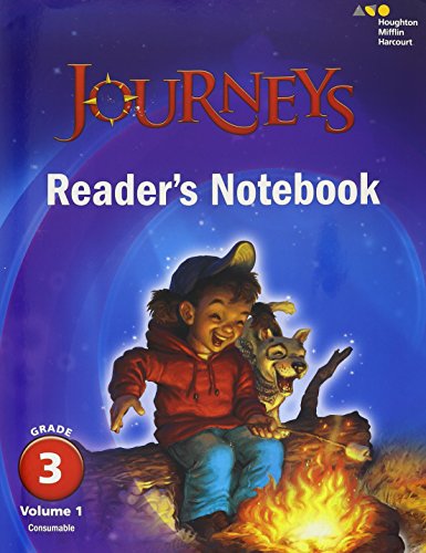 Journeys: Reader's Notebook Volume 1 Grade 3