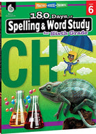 180 Days of Spelling and Word Study: Grade 6 - Daily Spelling Workbook for Classroom and Home. Cool and Fun Practice. Elementary School Level ... Ch