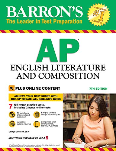 Barron's AP English Literature and Composition with Online Tests (Barron's Test Prep)