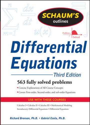 Schaum's Outline of Differential Equations. 3ed (Schaum's Outline Series)