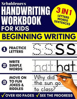 Handwriting Workbook for Kids: 3-in-1 Writing Practice Book to Master Letters. Words & Sentences