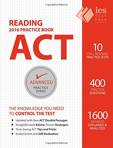 ACT Reading Practice Book (Advanced Practice Series) (Volume 5)