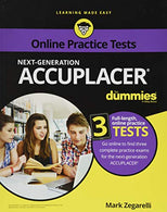 ACCUPLACER For Dummies with Online Practice