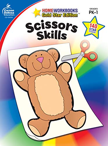 Scissors Skills. Grades PK - 1 (Home Workbooks)