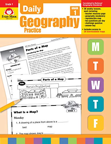 Daily Geography Practice. Grade 1